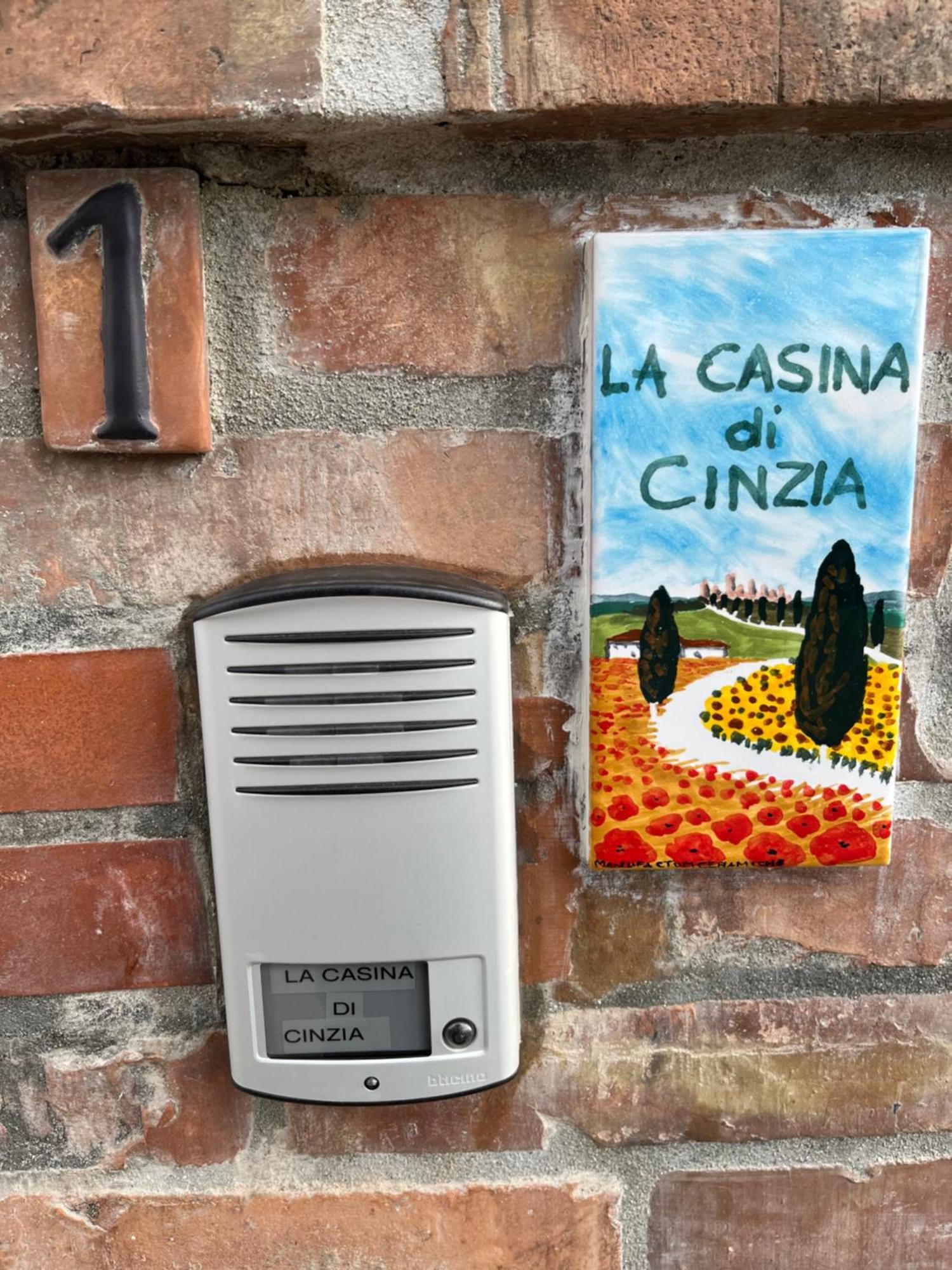 Apartmán La Casina Di Cinzia San Gimignano Exteriér fotografie